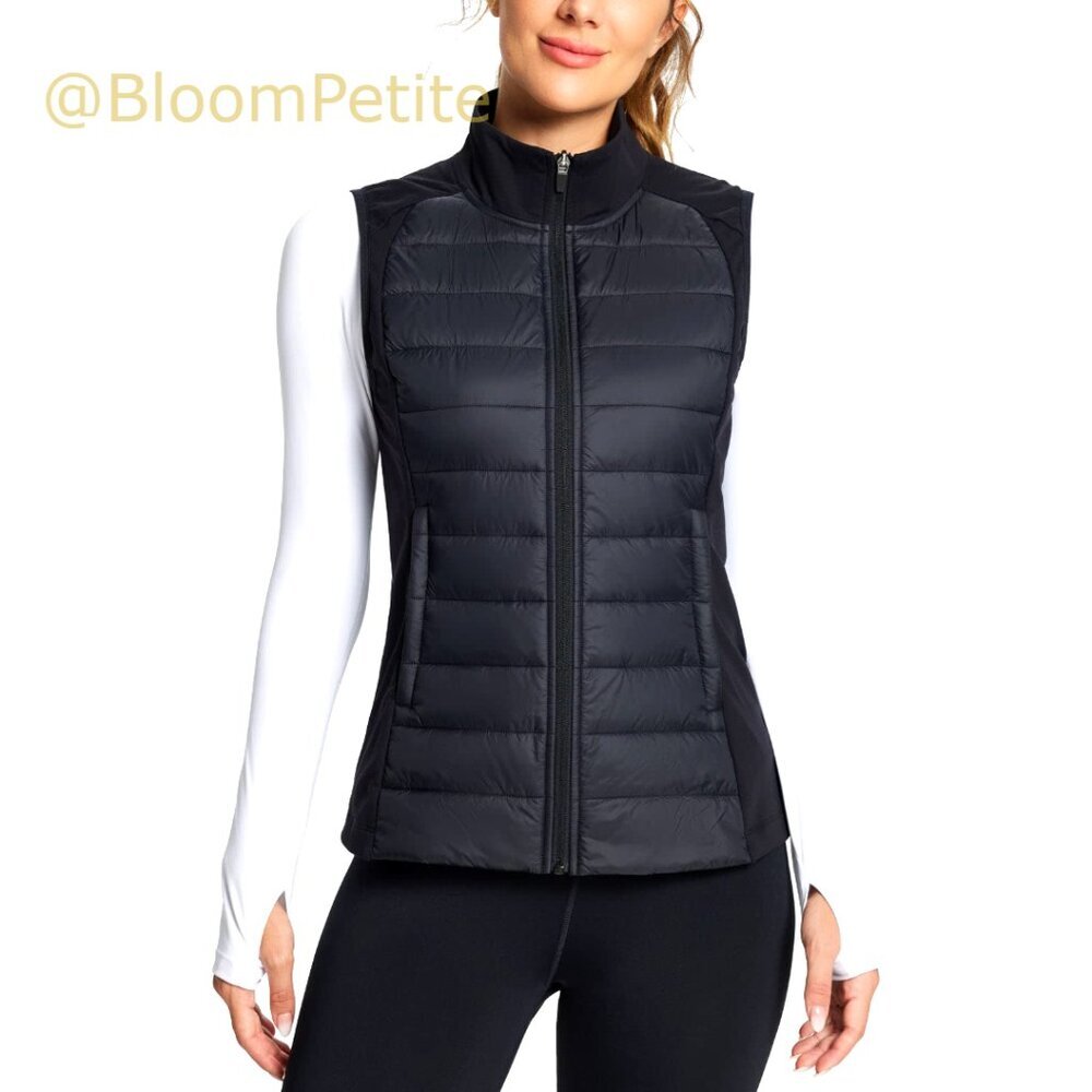 Lightweight Warm Puffer Vest Sleeveless Quilted Water Resistant Jacket